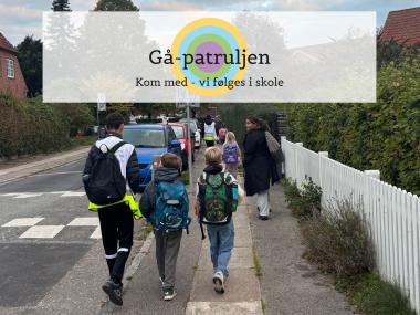 foto af gåpatruljen